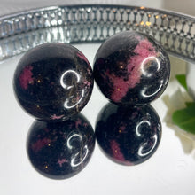 Load image into Gallery viewer, Rhodonite Sphere