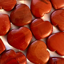 Load image into Gallery viewer, Red Jasper Hearts