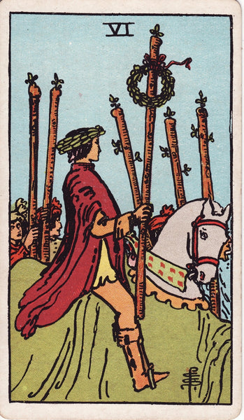 Learning Minor Arcana - Six of Wands