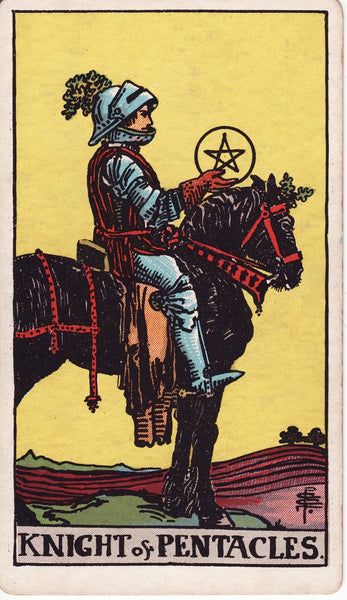 Learning Minor Arcana - Knight of Pentacles