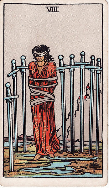 Learning Minor Arcana - Eight of Swords