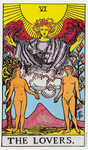 Leaning Major Arcana - The Lovers (6)