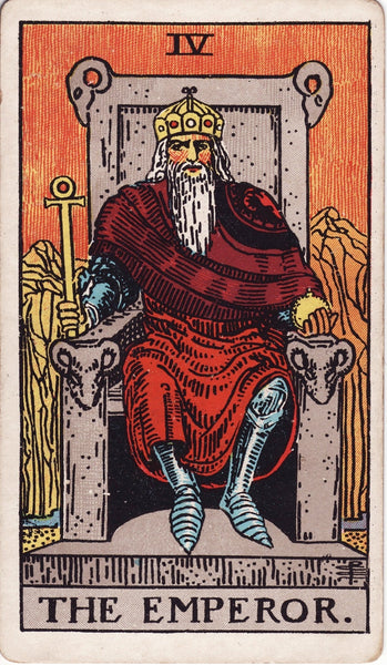 Learning Major Arcana - The Emperor (4)