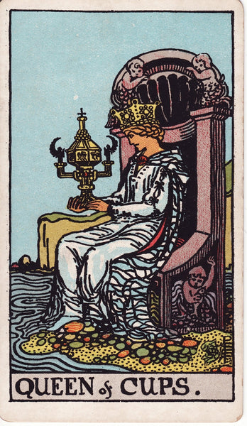 Learning Minor Arcana - Queen of Cups