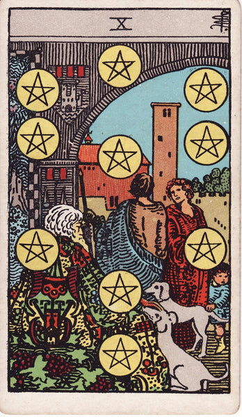 Learning Minor Arcana - Ten of Pentacles