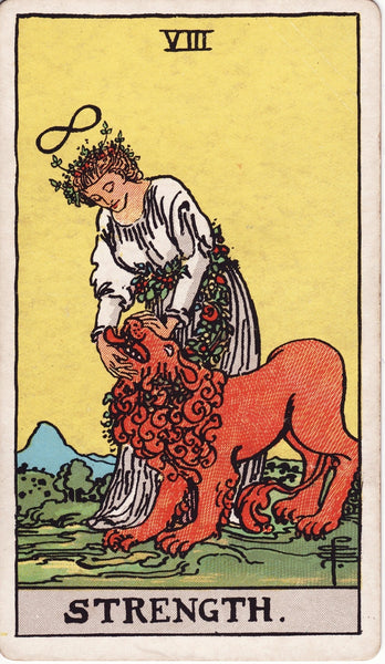 Learning Major Arcana - Strength (8)