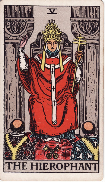 Learning Major Arcana - The Hierophant (5)