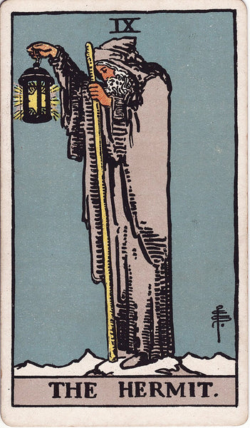 Learning Major Arcana - The Hermit (9)