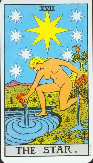 Learning Major Arcana - The Star (17)