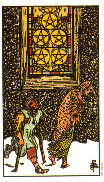 Learning Minor Arcana - Five of Pentacles