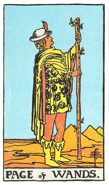 Learning Minor Arcana - Page of Wands