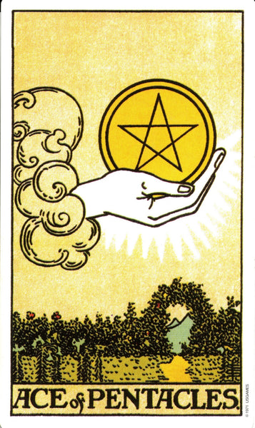 Learning Minor Arcana - Ace of Pentacles