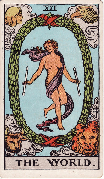 Learning Major Arcana - The World (21)
