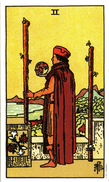 Learning Minor Arcana - Two of Wands