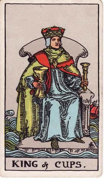 Learning Minor Arcana - King of Cups