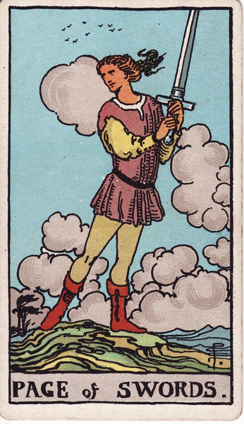 Learning Minor Arcana - Page of Swords