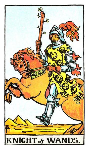 Learning Minor Arcana - Knight of Wands
