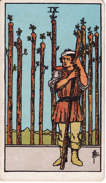 Learning Minor Arcana - Nine of Wands