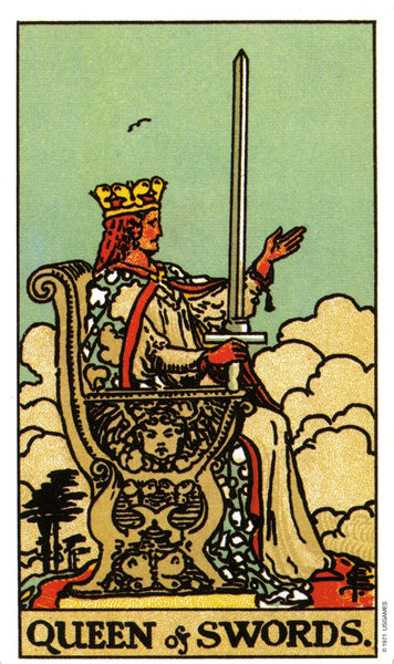 Learning Minor Arcana - Queen of Swords