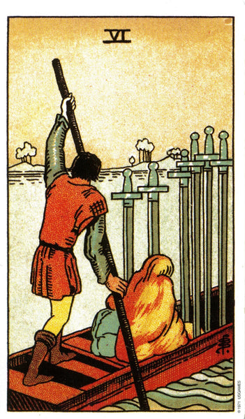 Learning Minor Arcana - Six of Swords